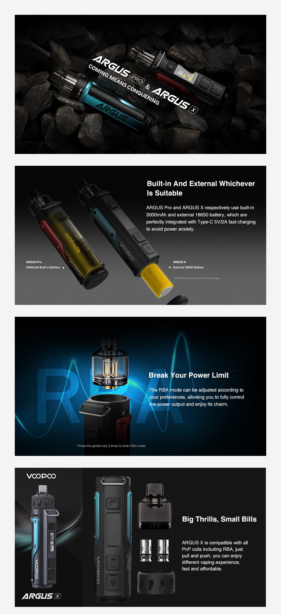 Voopoo Argus X Pod Features UK Voopoo Argus X Pod Features UK