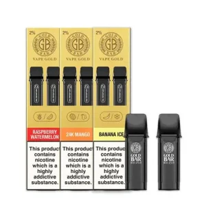 Gold Bar Reload Prefilled Pods 2PK