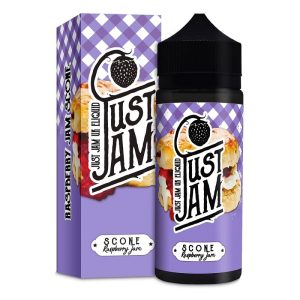 Just Jam Raspberry Scone Shortfill E-Liquid 100ml