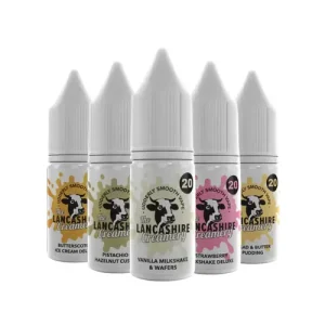 Lancashire Creamery Nic Salt E-Liquid 10ml