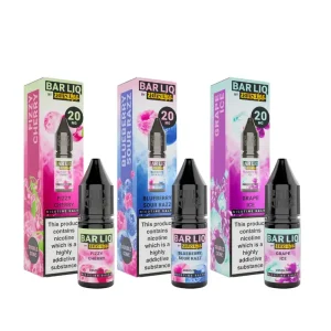 Zeus Juice Bar Liq Nic Salt E-Liquid 10ml