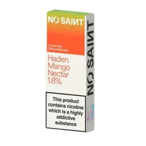 NO SAINT Prefilled Pods Hayden Mango Nectar