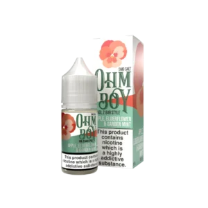 Ohm Boy V2 Bar Style Nic Salts 10ml Apple Elderflower & Garden Mint